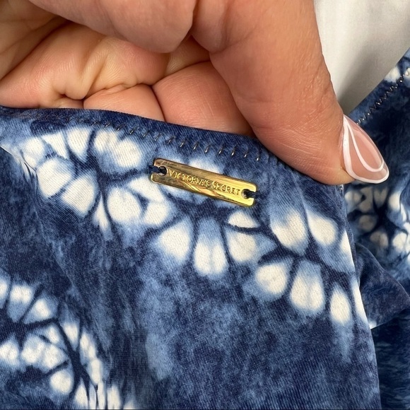 Victoria's Secret Swim Halter Top One Piece Tie Dye Swimsuit - Picture 9 of 10